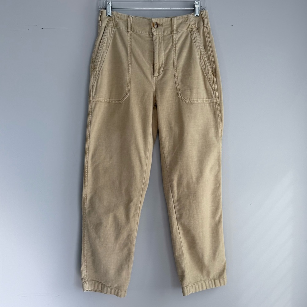 FAHERTY Stretch Surplus Pants In Safari Size 27 Beige Casual Cargo Utility Pants - Picture 5 of 16